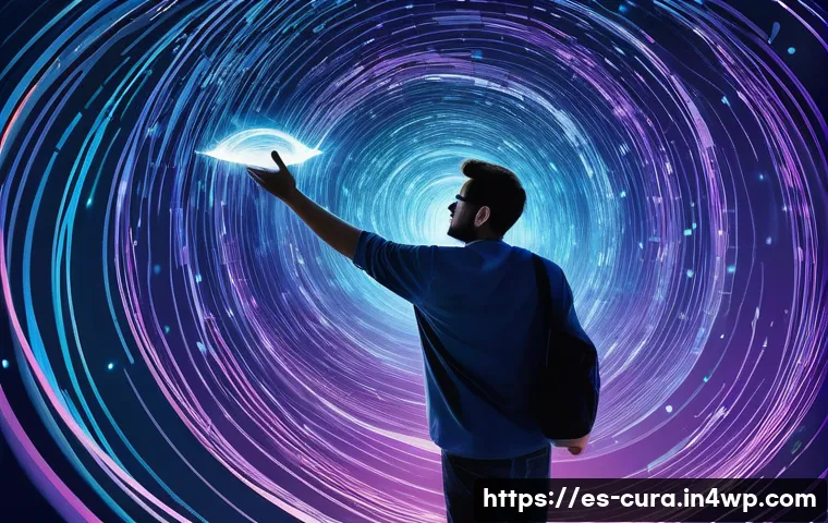 정보 큐레이션에 대한 고객의 인식 - **Prompt 1: Navigating the Digital Ocean with a Trusted Guide**
A visually striking, dynamic sce...