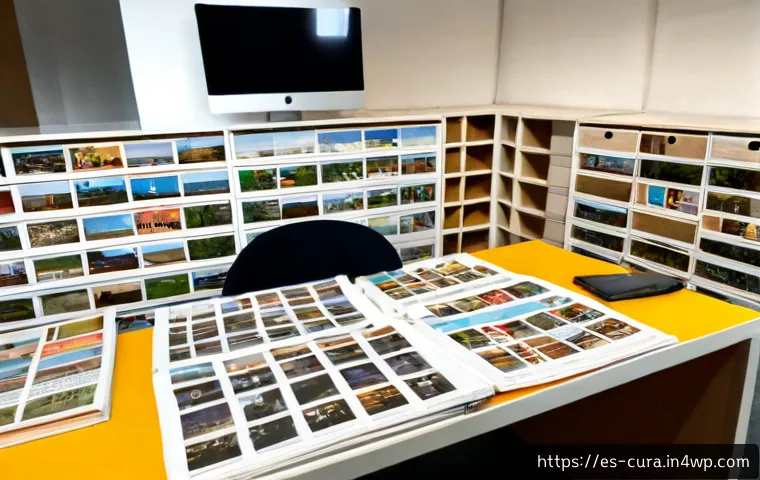 정보 큐레이션에서의 콘텐츠 다양성 - Photorealistic editorial scene of a Spanish-speaking information curator in a bright Barcelona-style...